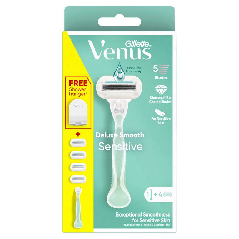 Gillette Venus Deluxe Extra Smooth Razor, , hi-res