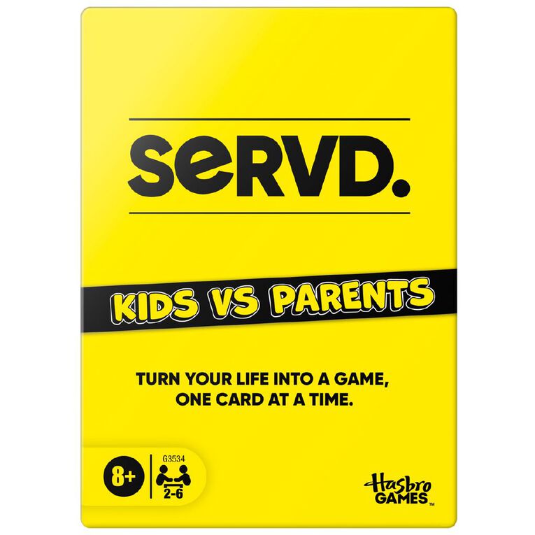 Hasbro Servd Kids vs Parents, , hi-res