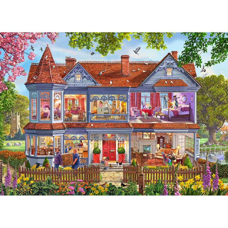 House Antics 500 Piece XL Puzzle Assorted, , hi-res