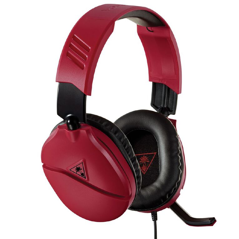 Turtle Beach Recon 70 Multiplatform Gaming Headset Red, , hi-res