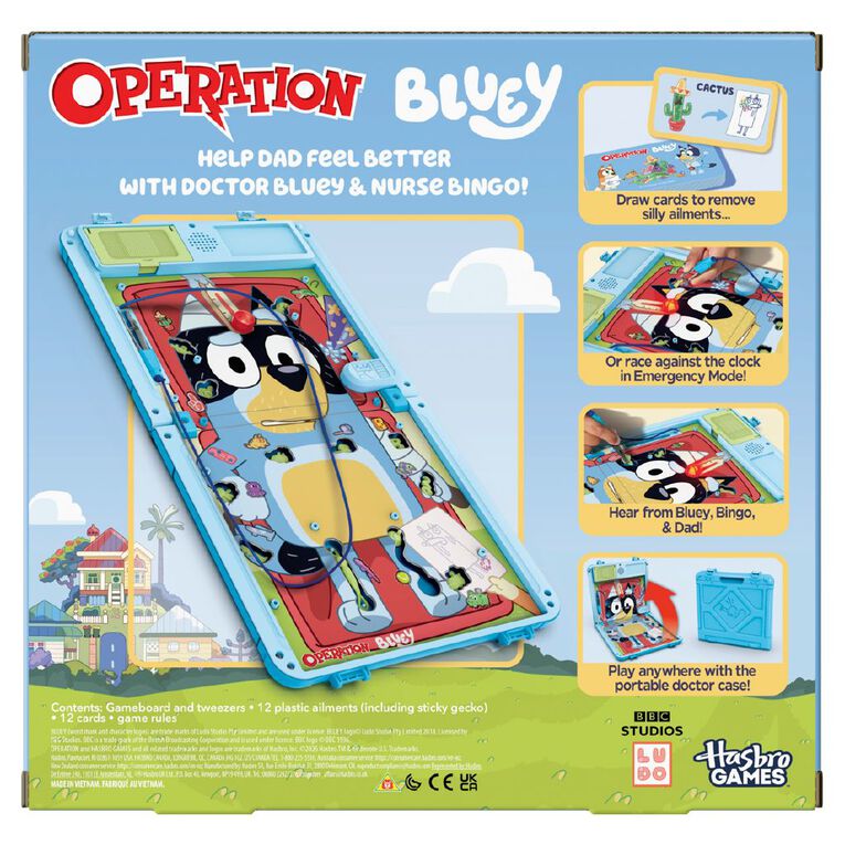 Hasbro Bluey Operation, , hi-res