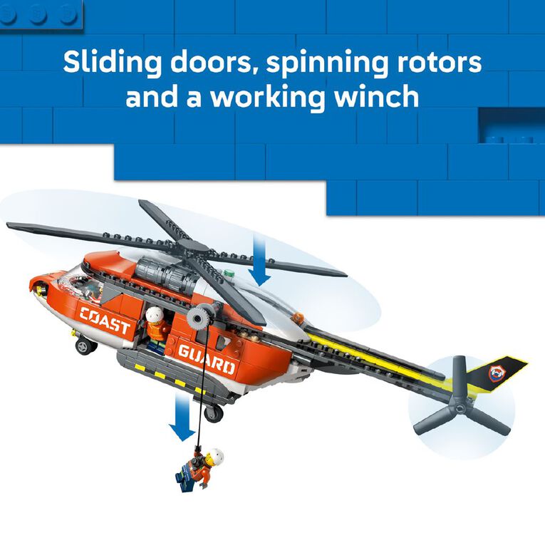LEGO CITY Coast Guard Helicopter 60503, , hi-res