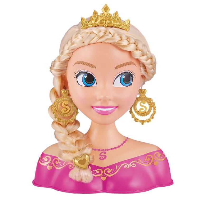 Zuru Sparkle Girlz Styling Heads Without Nail, , hi-res