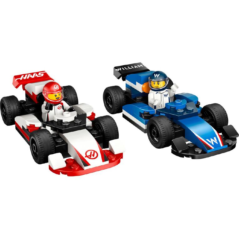 LEGO CITY F1 Williams Racing & Haas F1 Race Cars 60464, , hi-res