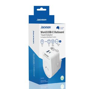 Jackson Outbound World Travel Adaptor