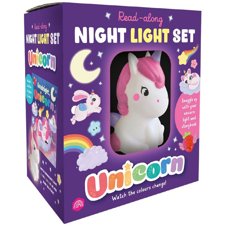 Read Along Night Light Set: Unicorn, , hi-res