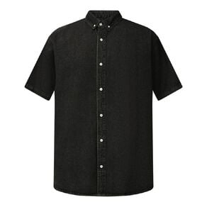 Garage Men's Short Sleeve Denim Shirt