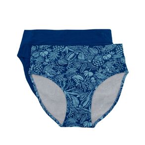 Underworks Women's Hi-Cut Briefs - 2 Pack