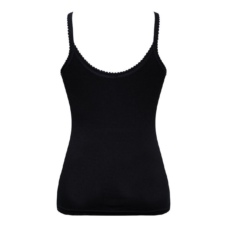 H&H Women's Vest Raindrop, Black, hi-res