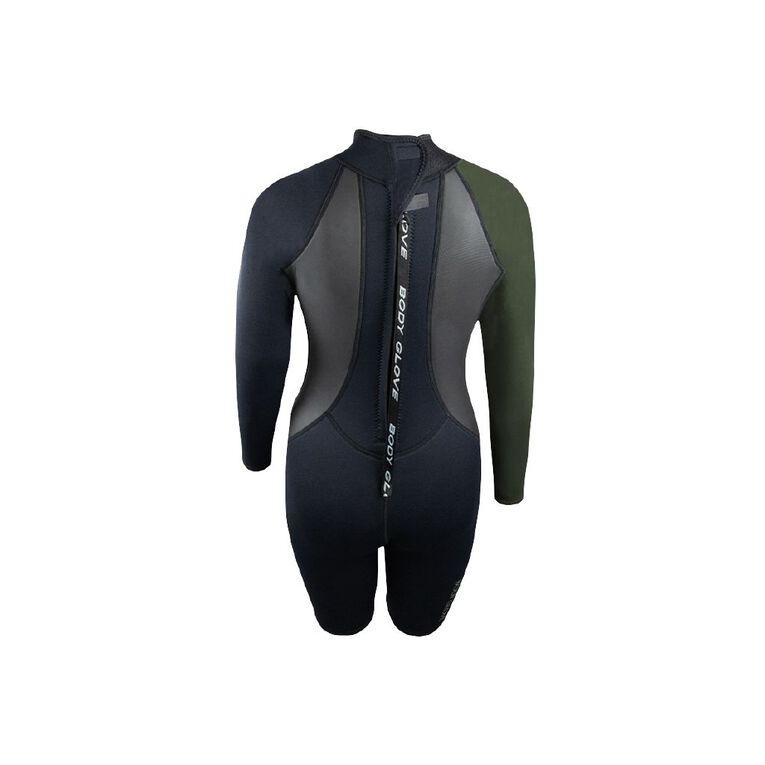 Body Glove Womens Long Sleeve Springsuit Black Size 10, Black, hi-res