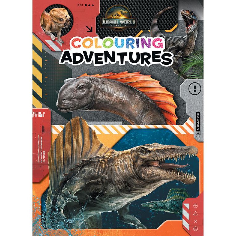 Jurassic World Rebirth: Colouring Adventures, , hi-res