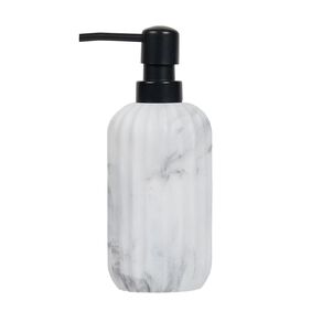 Living & Co Marble Soap Dispenser White