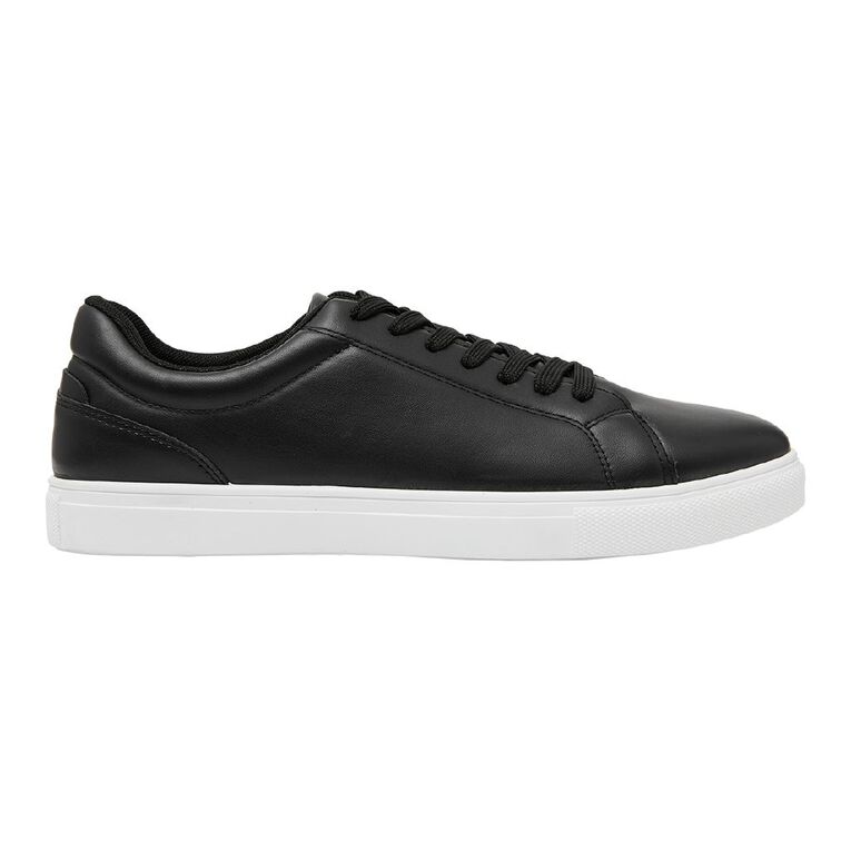 H&H Men's Court Shoes, Black, hi-res