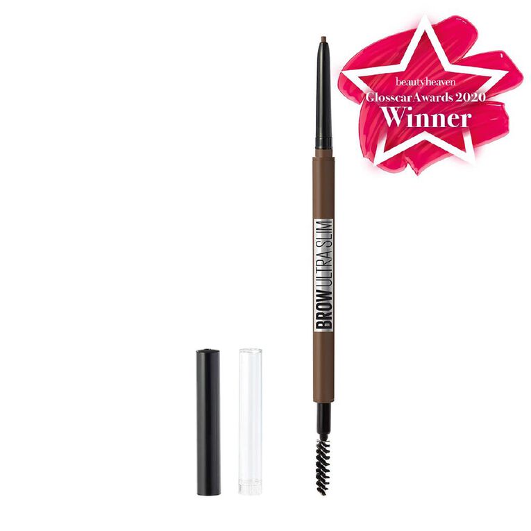 Maybelline Brow Ultra Slim Eyebrow Pencil Soft Brown, , hi-res