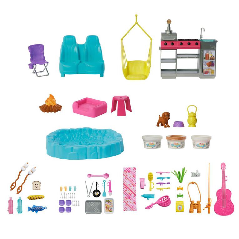 Barbie New Deluxe Campervan, , hi-res