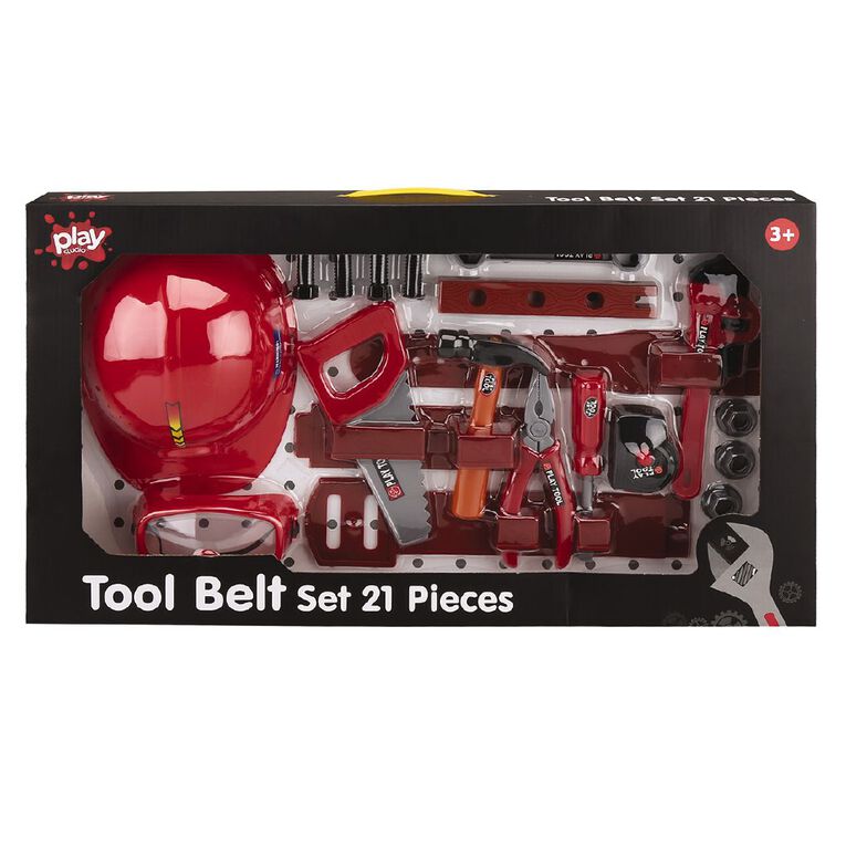 Play Studio Tool Belt Set 21 Piece, , hi-res