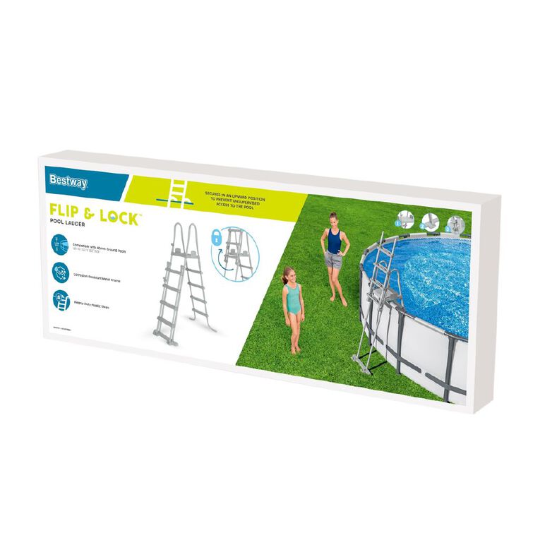 Bestway Flip & Lock Ladder 1.32m, , hi-res
