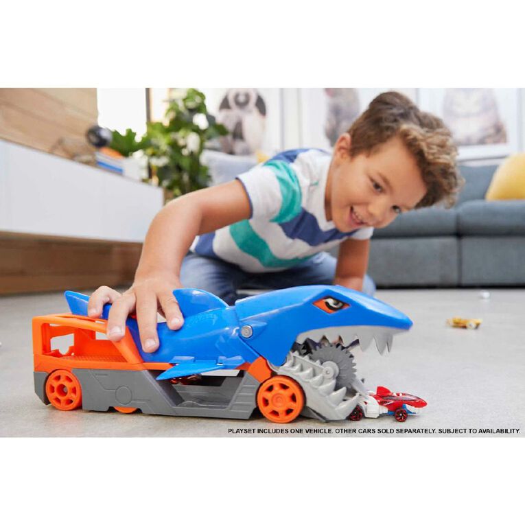 Hot Wheels Shark Chomp Hauler Play Set, , hi-res