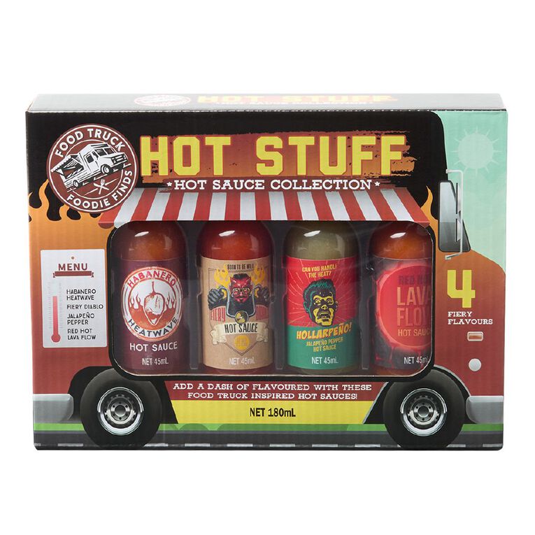 Hot Stuff Hot Sauce Collection, , hi-res