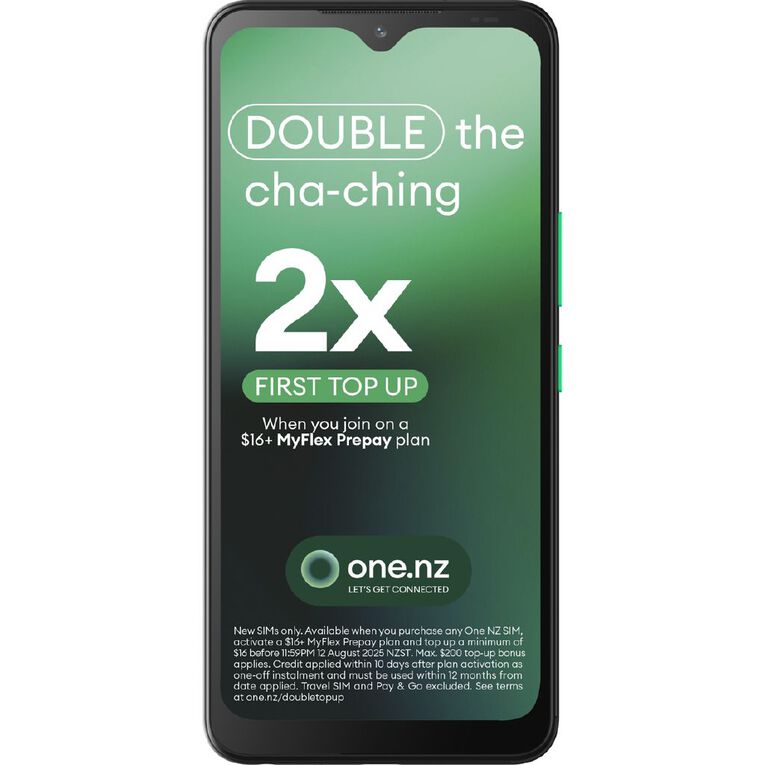 One NZ Smart P24 Locked with One NZ SIM Black, , hi-res