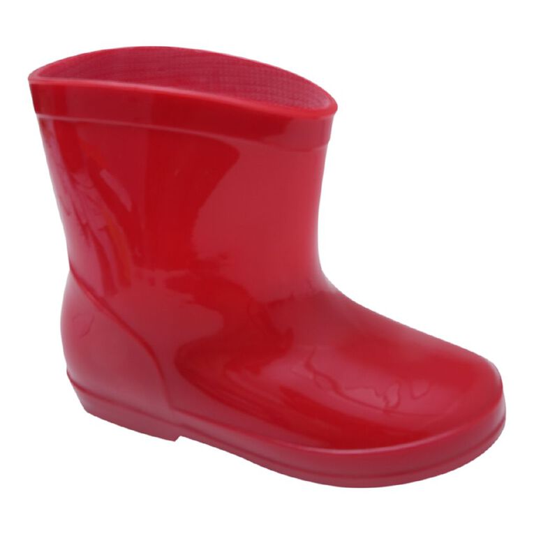 Young Original Junior Kids' Essential Splash Gumboots, Red, hi-res