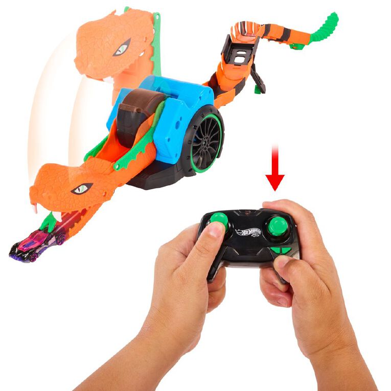 Hot Wheels Let's Race Slither n Strike Snake RC, , hi-res