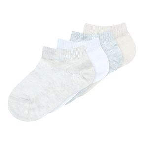 Underworks Infants' Mesh Low Cut Socks 4 Pack