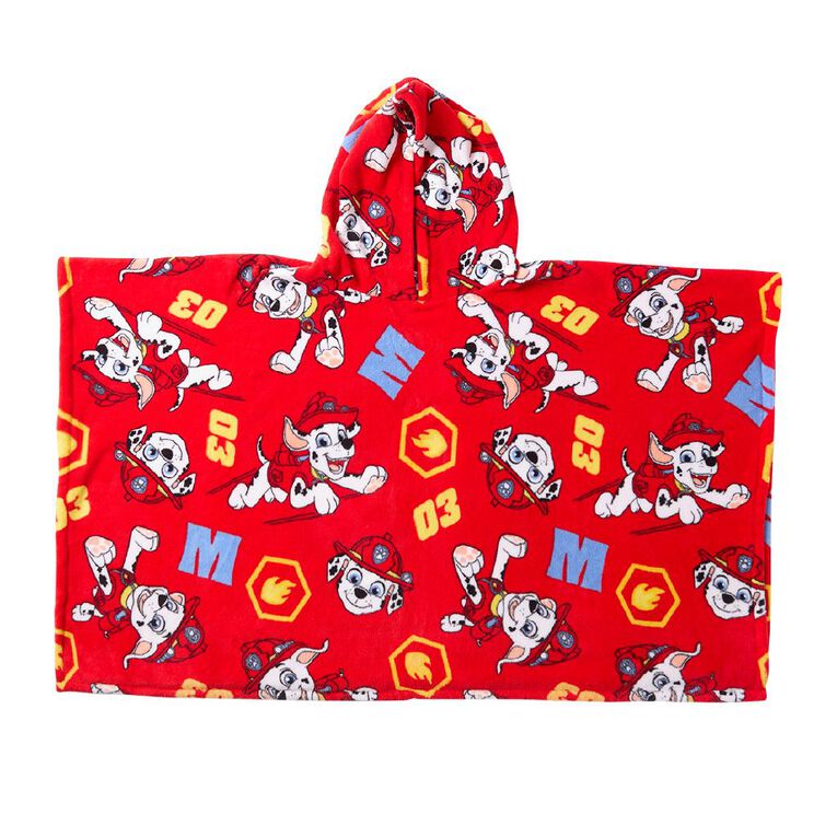 Paw Patrol Hooded Blanket Marshall, , hi-res