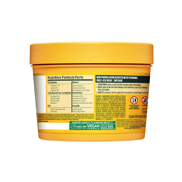 Garnier Fructis Hair Food Banana 390ml, , hi-res
