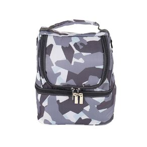 Living & Co Double Decker Lunch Bag Camo Grey