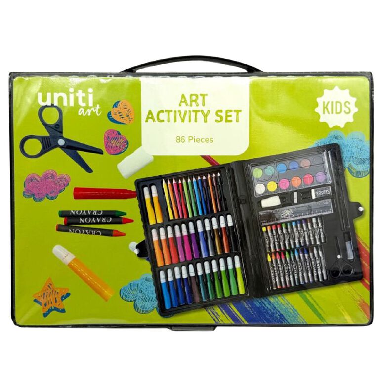 Uniti Kids Art Activity Set 86 Piece, , hi-res
