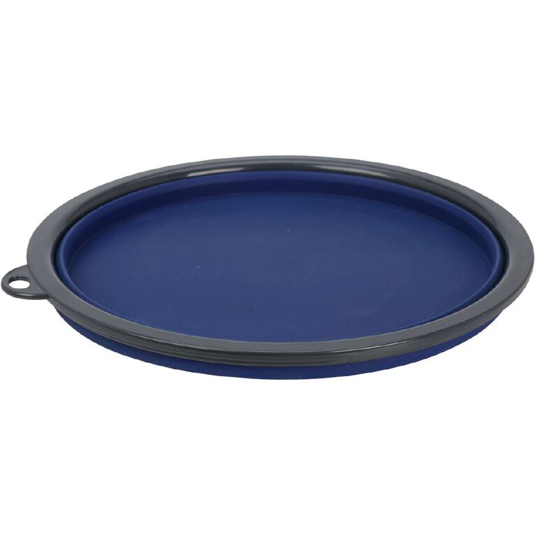 Redcliffs Collapsible Silicone Camping Plate 22cm, , hi-res