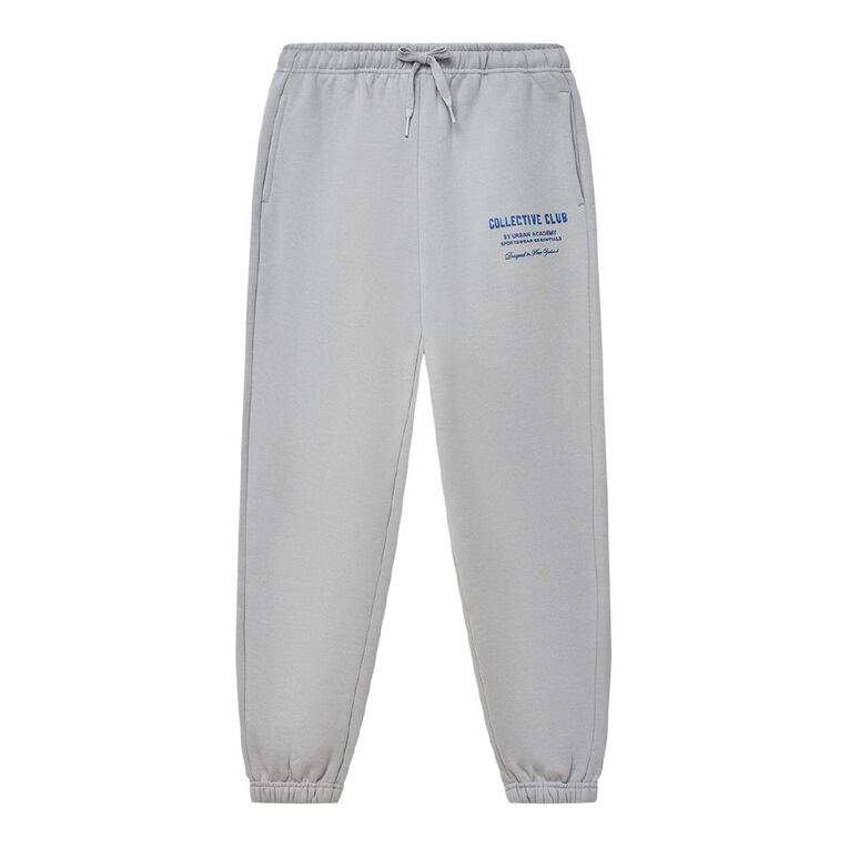 Young Original Urban Academy Heavy Weight Cuffed Trackpants, Grey Light, hi-res