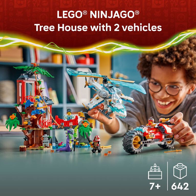 LEGO Ninjago Ninja Vehicle Tree House Battle 71857, , hi-res