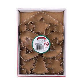 Wonderland Home Christmas Cookie Cutters Set Stainless Steel