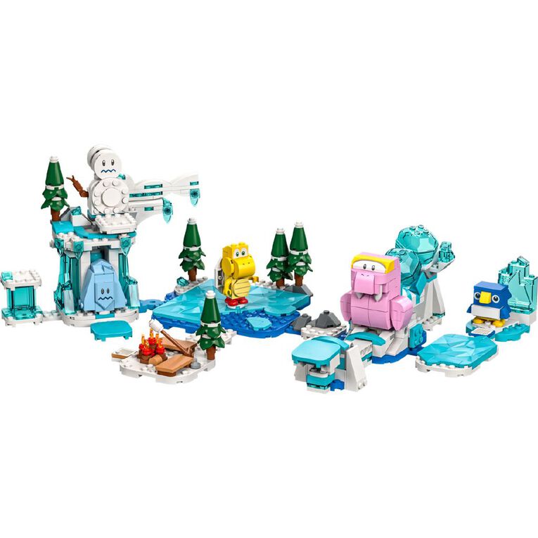Super Mario LEGO Fliprus Snow Adventure Expansion Set 71417, , hi-res