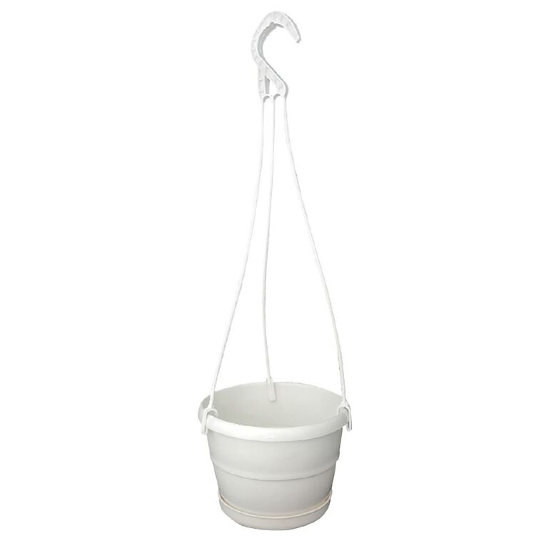 The Gardener Hanging Basket White, , hi-res