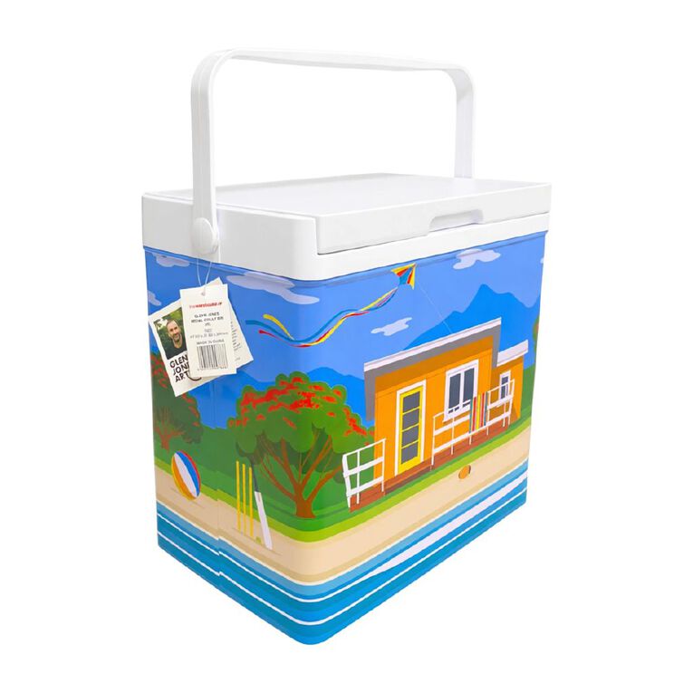 Glenn Jones Metal Chilly Bin 25L, , hi-res