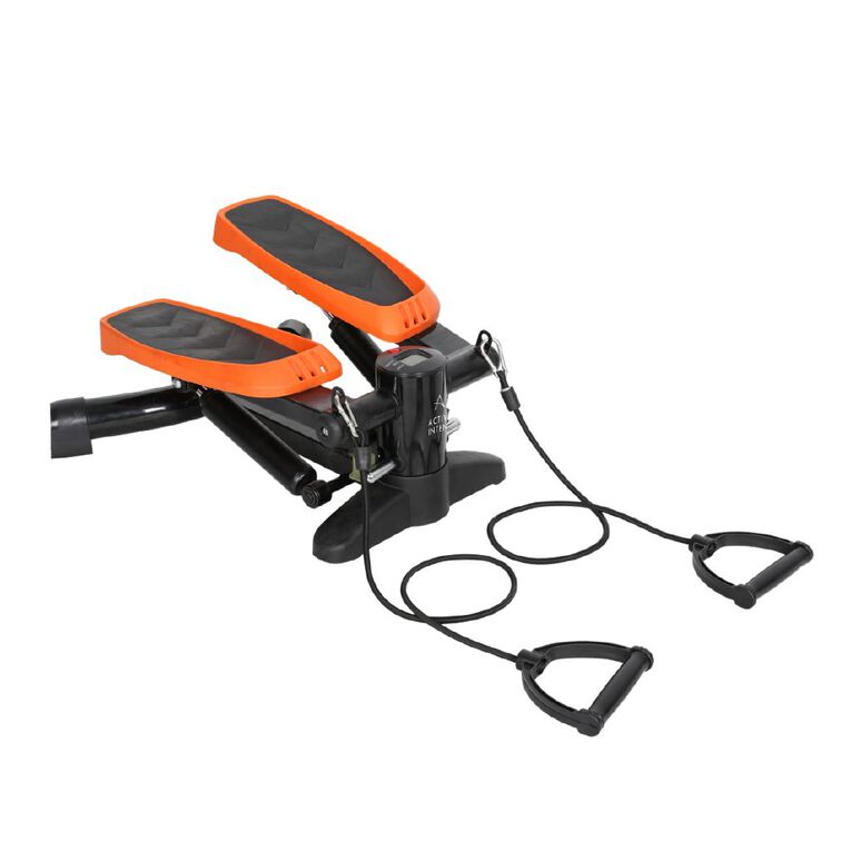 Active Intent Fitness Mini Stepper with Bands, , hi-res