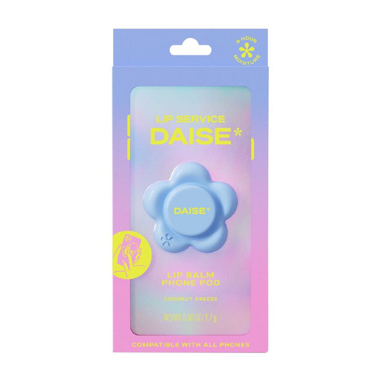 Daise Lip Service Lip Balm Phone Pod Coconut Breeze, , hi-res