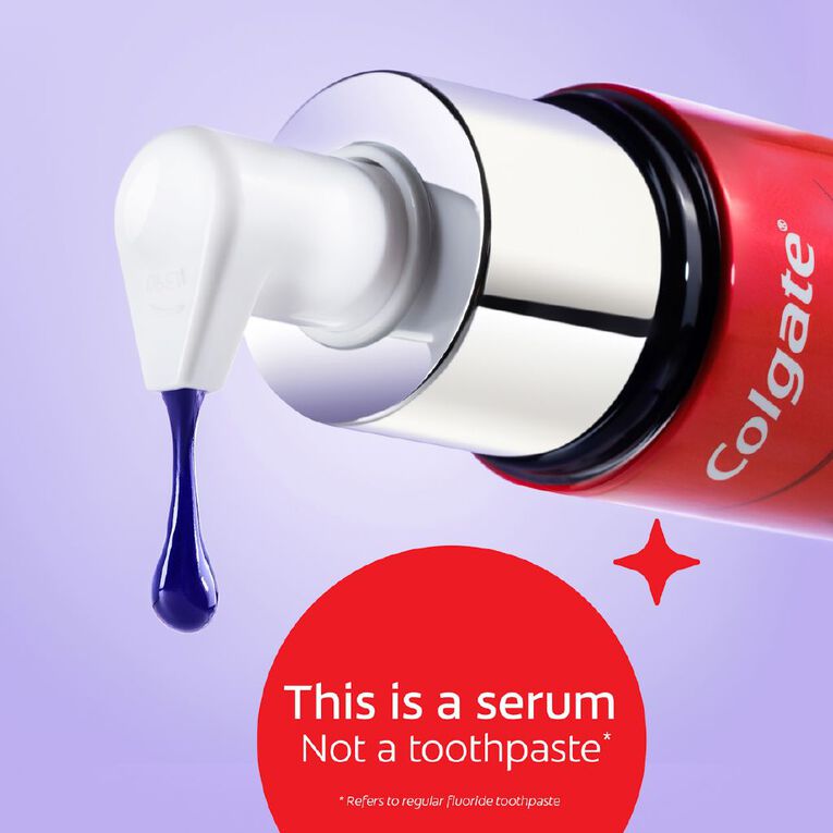 Colgate Optic White Purple Serum 40ml, , hi-res