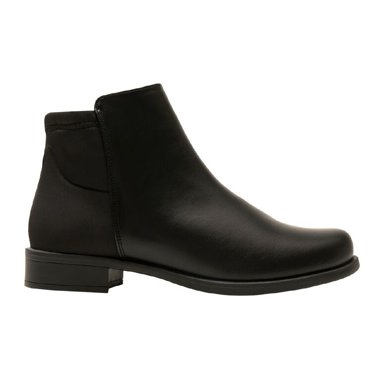 H&H Women's Hedwig Ankle Boots, Black, hi-res