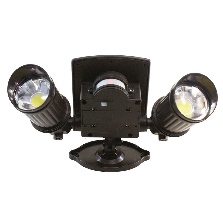 Kiwi Garden Solar PIR Twin Spot Light, , hi-res