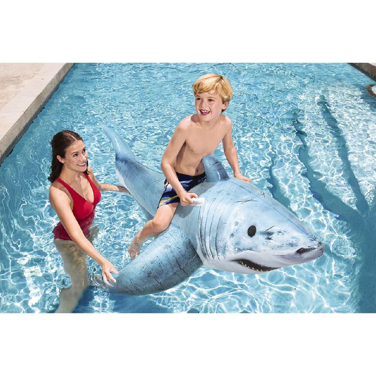 Bestway Realistic Shark Ride-On Float, , hi-res