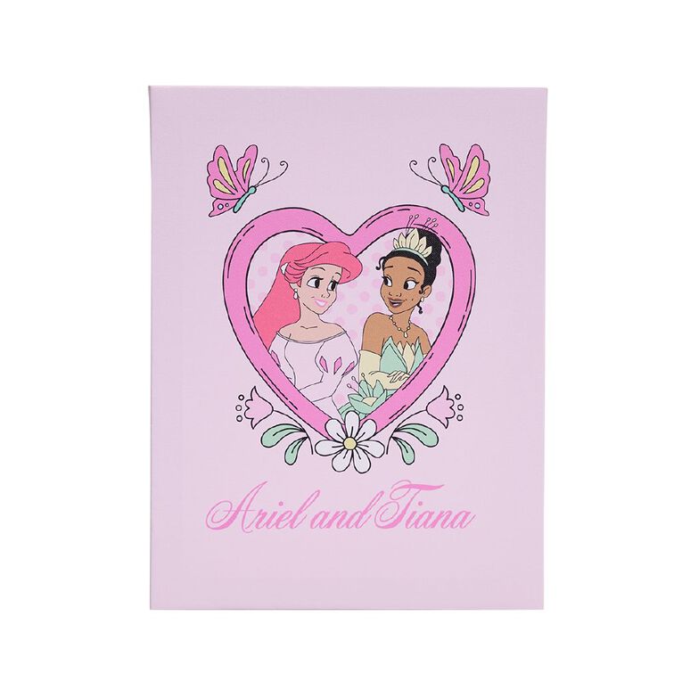 Disney Princess 2 Pack Printed Canvas Wall Art 30cm x 40cm, , hi-res