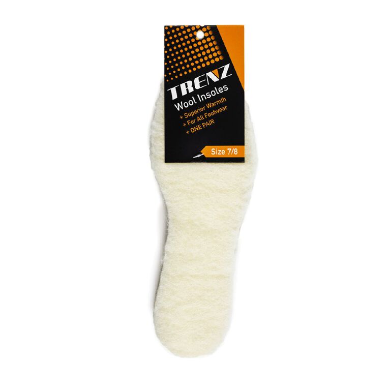 Trenz Wool Innersole, White, hi-res