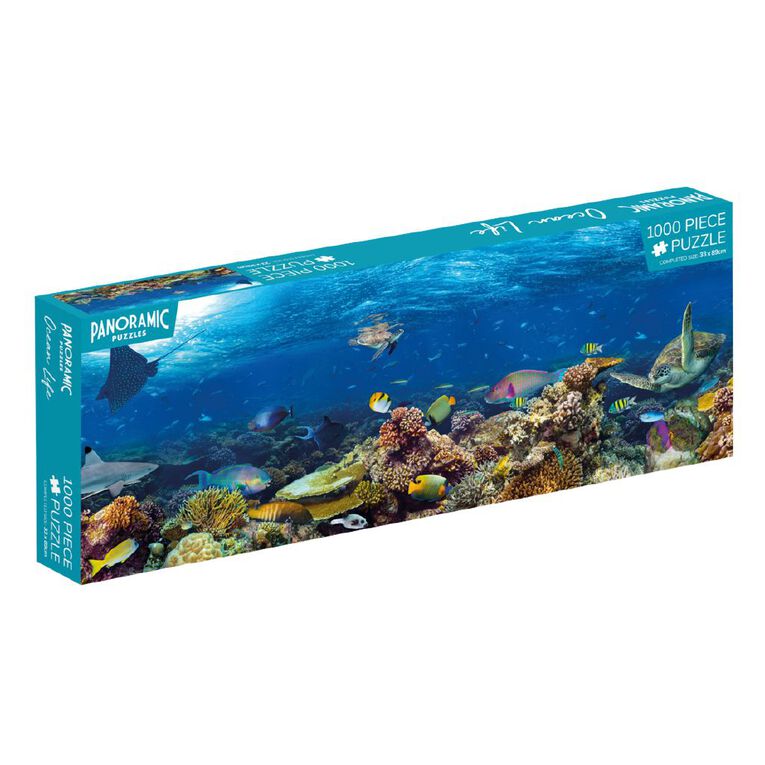 Panoramic Ocean Life 1000 Piece Puzzle, , hi-res