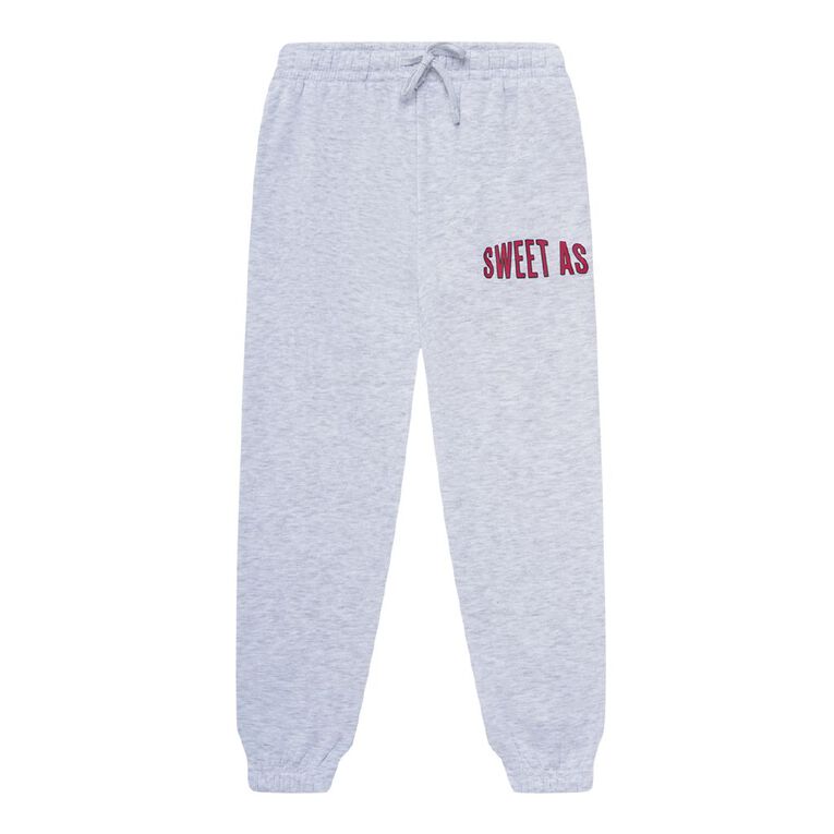 Young Original Print Trackpants, Grey Light, hi-res