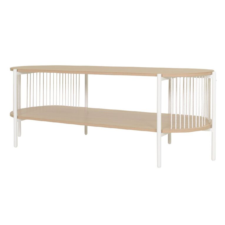Living & Co Ezra Rope Entertainment Unit Natural, , hi-res