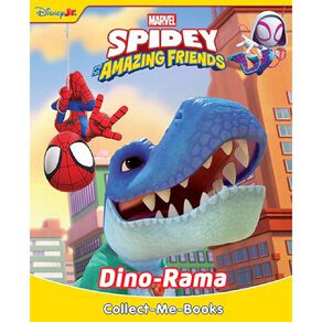 Collect-Me Book: Spidey and His Amazing Friends Dino-Rama